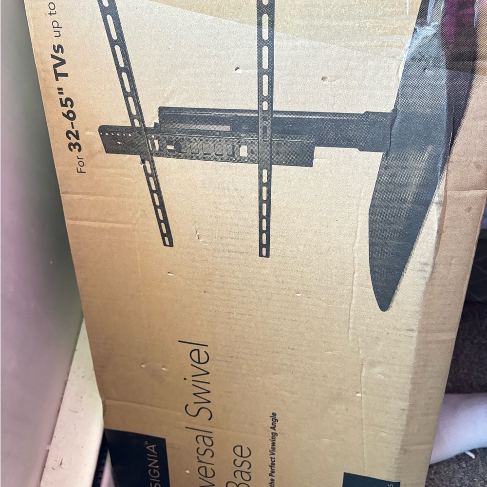 Insignia tv stand, moves side to side